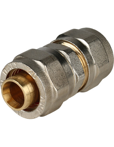 Муфта STOUT 20х20 для металлопластиковых труб обжим