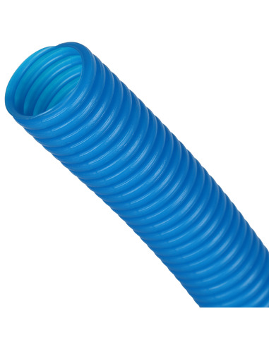 Труба гофрированная STOUT 25 мм для труб 16-22 мм синяя
