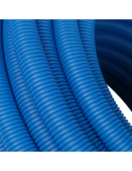Труба гофрированная STOUT 25 мм для труб 16-22 мм синяя