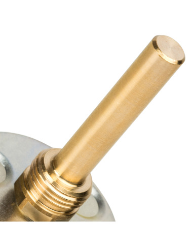 Термометр биметаллический STOUT 63 мм, 0-120ºС погружной, гильза 75 мм