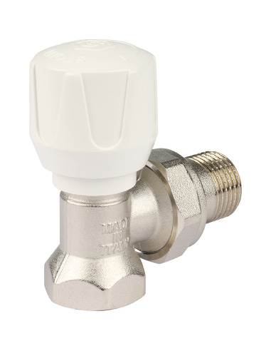 Клапан ручной терморегулирующий STOUT 1/2" угловой