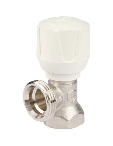 Клапан ручной терморегулирующий STOUT 1/2" угловой