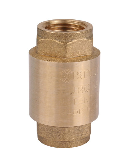 Клапан обратный STOUT 1/2" с металлическим седлом