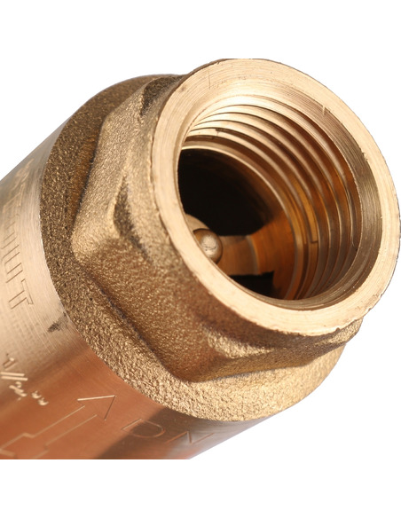 Клапан обратный STOUT 1/2" с металлическим седлом