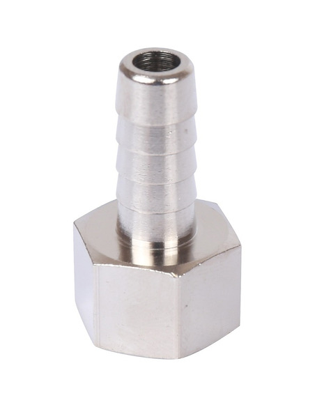 Штуцер никелированный STOUT 3/8"х14 ВР 