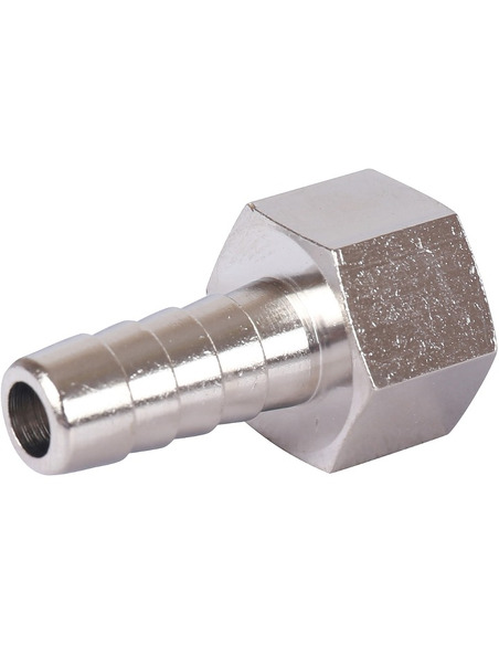 Штуцер никелированный STOUT 3/8"х14 ВР 