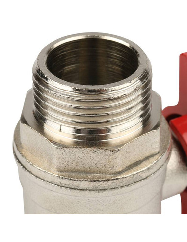 Кран шаровой STOUT стандартнопроходной 3/4" ВР-НР (бабочка)