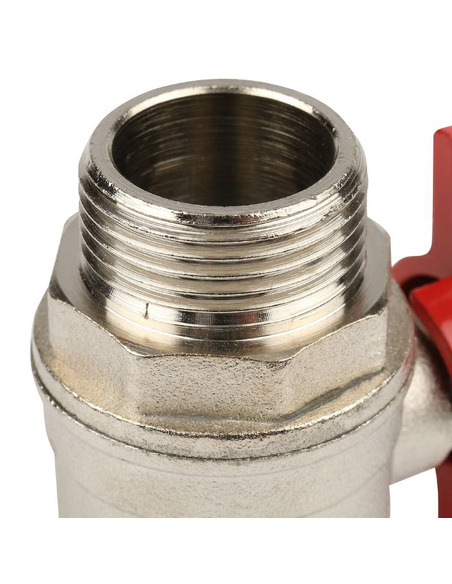 Кран шаровой STOUT стандартнопроходной 3/4" ВР-НР (бабочка)