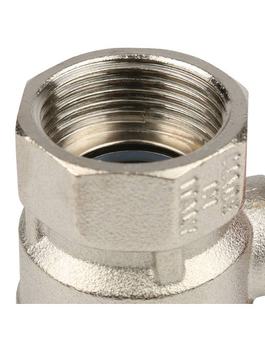 Кран шаровой STOUT стандартнопроходной 3/4" ВР-НР (бабочка)