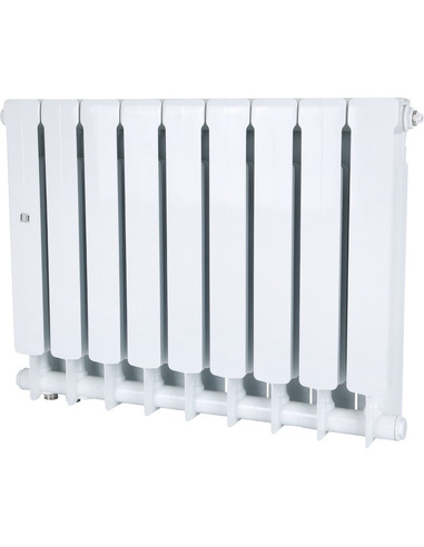 Биметаллический радиатор STOUT Space 500 х9 нижн. подкл.