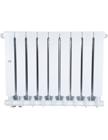 Биметаллический радиатор STOUT Space 500 х9 нижн. подкл.