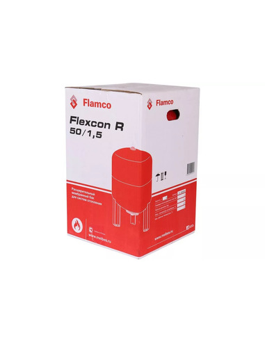 Расширительный бак Flamco Flexcon R 50, 6 бар