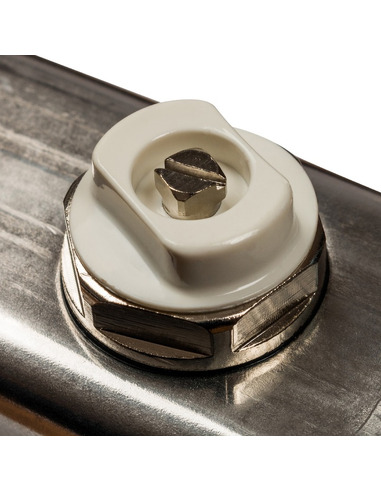 Коллектор STOUT из нержавеющей стали без расходомеров 6 вых. с воздухоотводчиком и сливом