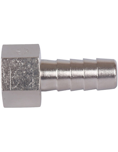 Штуцер никелированный STOUT 1/4"х10 ВР 