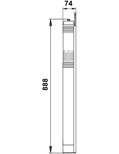 Насос скважинный Grundfos SQE 2-115 комплект