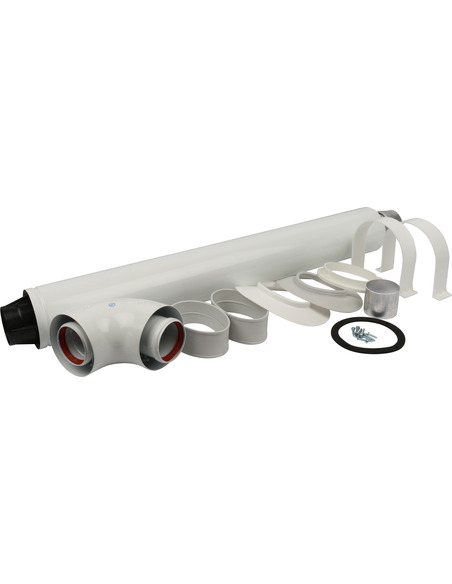 Комплект дымохода STOUT Ø60/100 универсальный 850мм