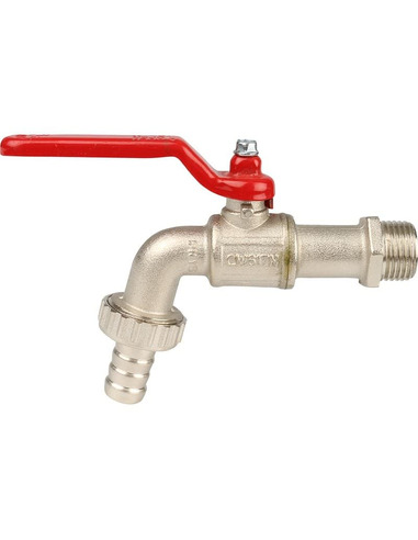 Кран шаровой ITAP 132 1/2" со штуцером (рычаг)