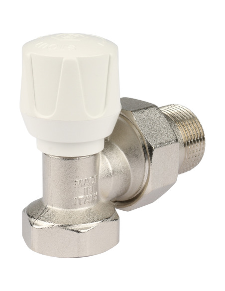 Клапан ручной терморегулирующий STOUT 3/4" угловой