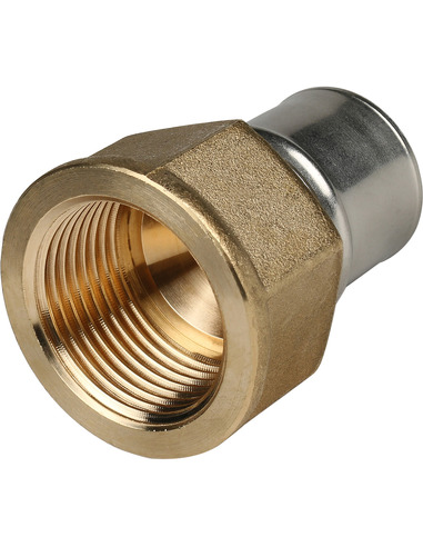 Переходник STOUT 26x1" ВР для металлопластиковых труб пресс