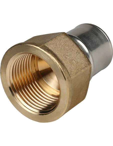 Переходник STOUT 26x1" ВР для металлопластиковых труб пресс