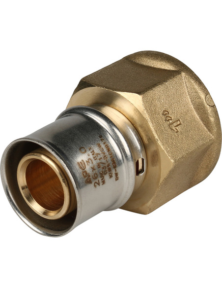 Переходник STOUT 26x1" ВР для металлопластиковых труб пресс