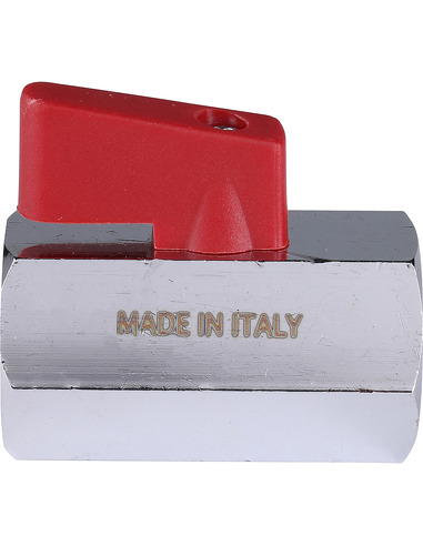 Кран шаровой мини STOUT 1/2" ВР-ВР (флажок)