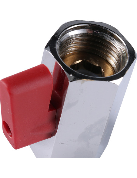 Кран шаровой мини STOUT 1/2" ВР-ВР (флажок)