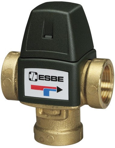 Термостатический смесительный клапан ESBE VTA321 35-60°С, 1/2" ВР, Kvs 1,5