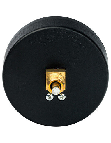 Термоманометр STOUT 80 мм, 0-120ºС, 0-6 бар аксиальный