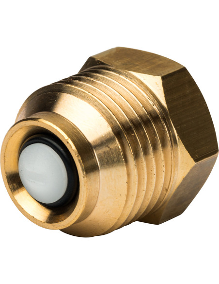 Термоманометр STOUT 80 мм, 0-120ºС, 0-6 бар аксиальный