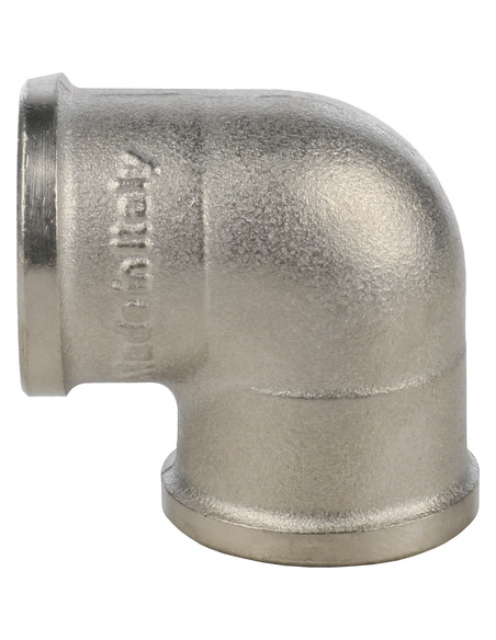 Угольник никелированный STOUT 1/2" ВР