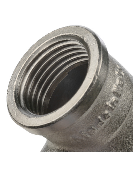 Угольник никелированный STOUT 1/2" ВР