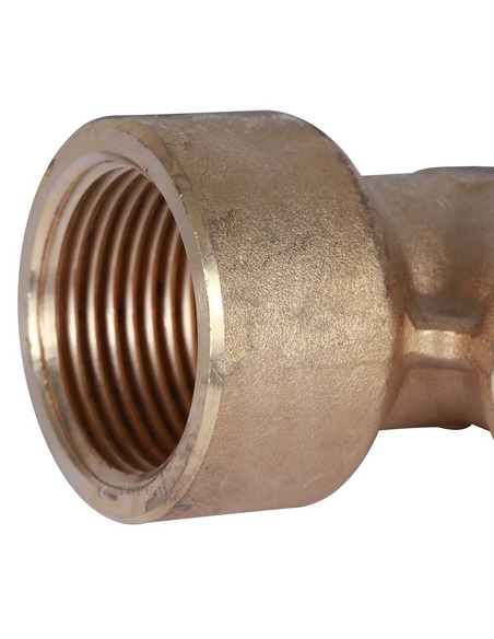 Угольник STOUT 26x1" ВР для металлопластиковых труб пресс