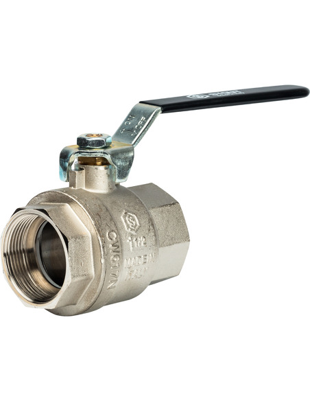 Кран шаровой STOUT полнопроходной 1 1/2" ВР-ВР (рычаг)