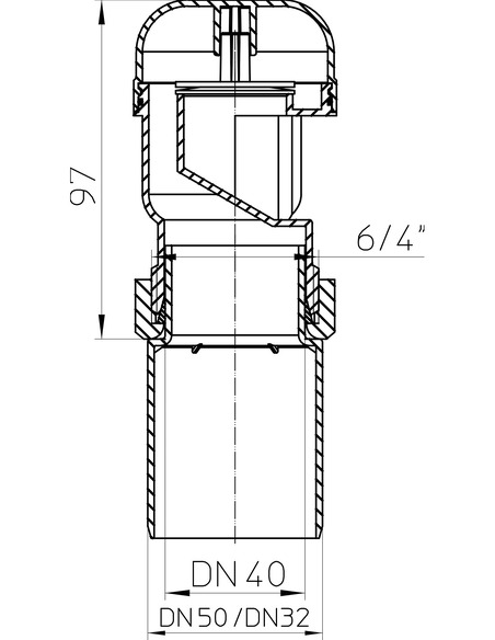 Клапан вентиляционный HL904