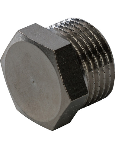 Заглушка никелированная STOUT 3/8" НР