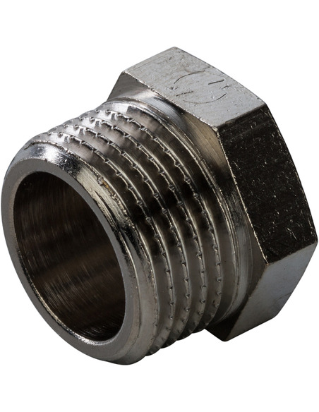 Заглушка никелированная STOUT 3/8" НР