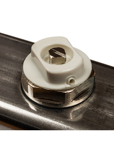 Коллектор STOUT из нержавеющей стали без расходомеров 4 вых. с воздухоотводчиком и сливом