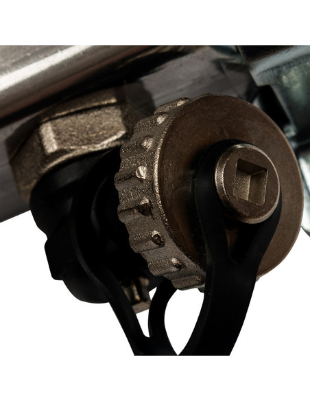 Коллектор STOUT из нержавеющей стали без расходомеров 4 вых. с воздухоотводчиком и сливом