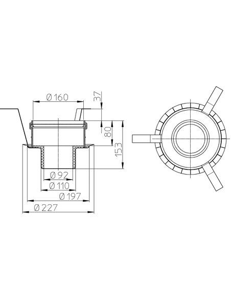 Муфта противопожарная HL850