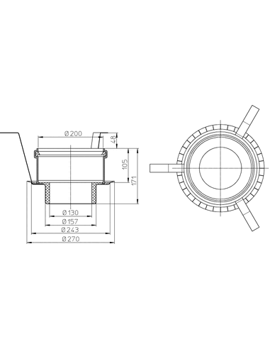 Муфта противопожарная HL860