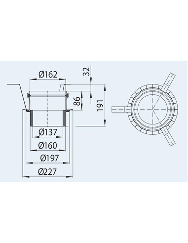 Муфта противопожарная HL870