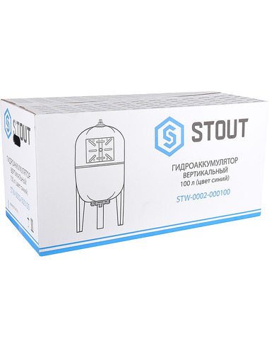 Расширительный бак STOUT STW 100, 10 бар
