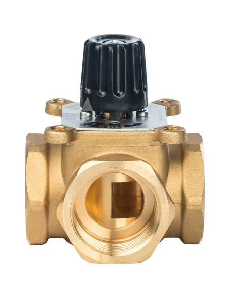 Клапан трехходовой смесительный STOUT 1 1/4" ВР, Kvs 15