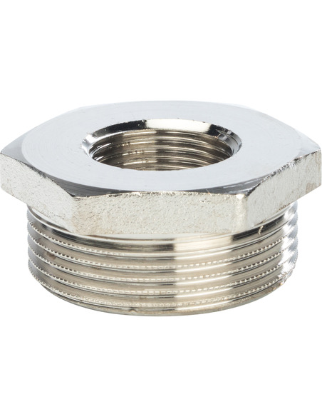 Футорка никелированная STOUT 1"х1/2" НР-ВР