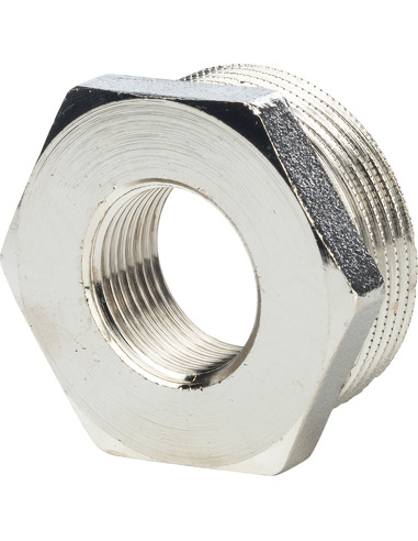 Футорка никелированная STOUT 1"х1/2" НР-ВР