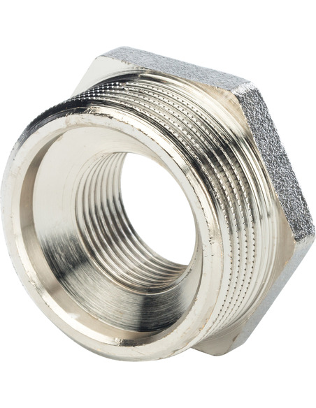 Футорка никелированная STOUT 1"х1/2" НР-ВР