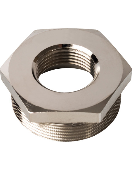 Футорка никелированная STOUT 2"х1" НР-ВР