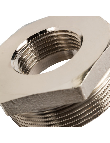 Футорка никелированная STOUT 2"х1" НР-ВР