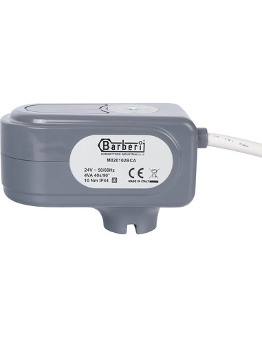 Сервопривод STOUT для шаровых зональных клапанов, ход 90°, 40 сек., 24V, 4 полюса